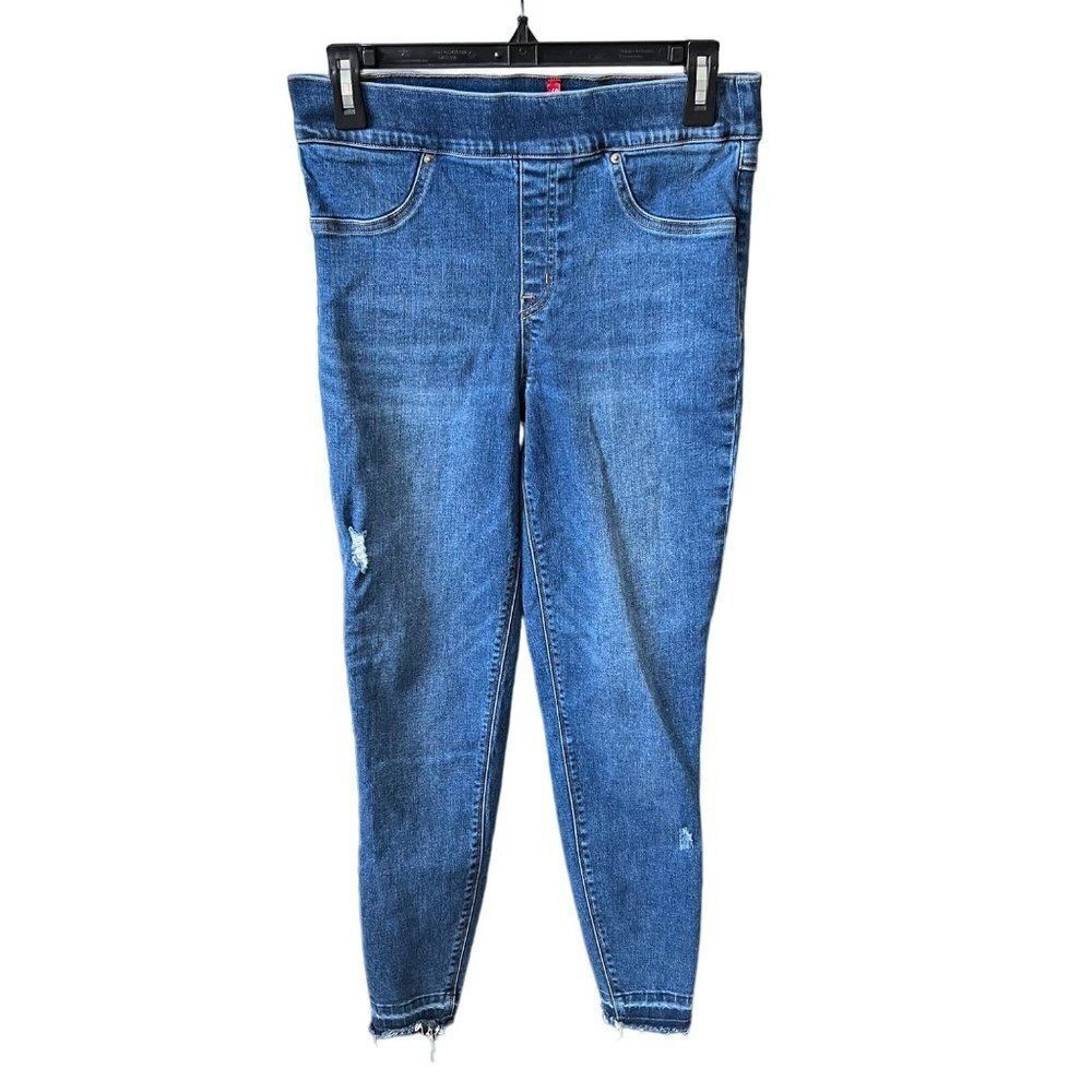 Spanx Jeans Spanx Distressed Ankle Skinny Jeans Size Medium